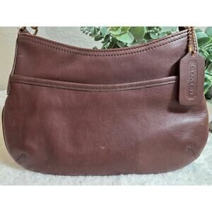 Vintage Coach Legacy Zip Top Shoulder Bag